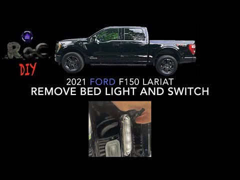 2021 Ford F150: Bed LED Light Removal