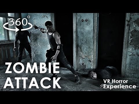 #VR 360: ZOMBIE ATTACK | Horror| Video Experience 4K | Survival Horror