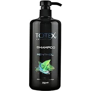 Totex Menthol Hair Shampoo I Cool Fresh Menthol Scent I For Men & Woman I Smooth Shinny Hair Shampoo 750 ml