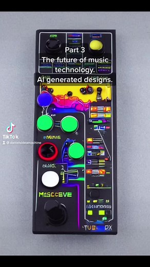 Next generation modules, synths, and effects boxes. These #ai #musictech designs demonstrate what is possible. #design #artificialintelligence #modularsynth