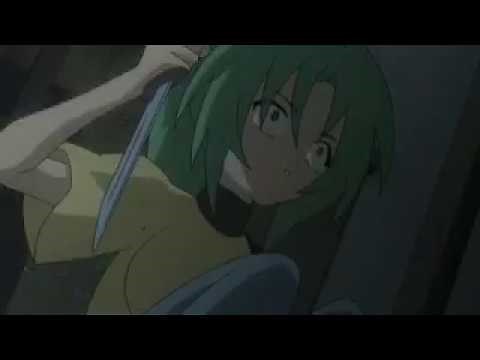 Shion vs Rika (Rika's death) (Rus Sub.)