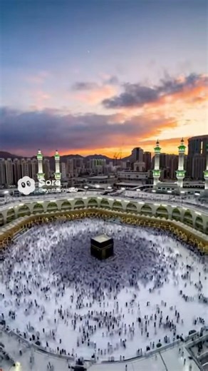The beautiful view of Mecca 🕋