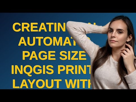 Gis: Creating an automatic page size inQGIS Print-Layout with a pre-defined scale