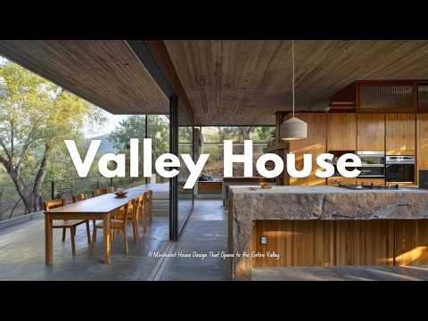Valley Horizon House–The Stunning House Design That Blends Perfectly With Nature | Modern House Tour