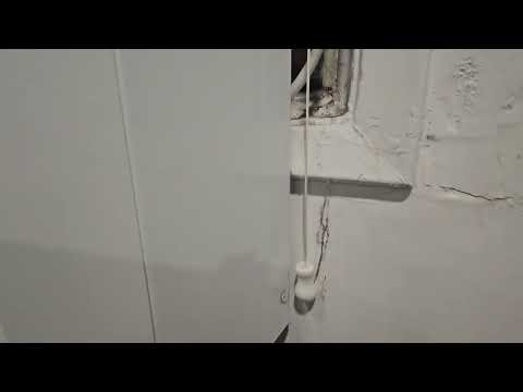 3rd floor unit. Leaky AC installed window.