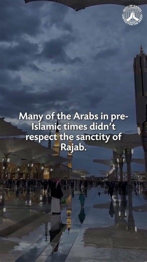 Why is Rajab a sacred month?
