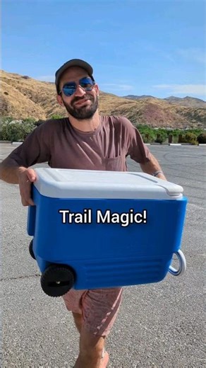 Trail magic on the Pacific Crest Trail. Good luck PCT class of 2023!!