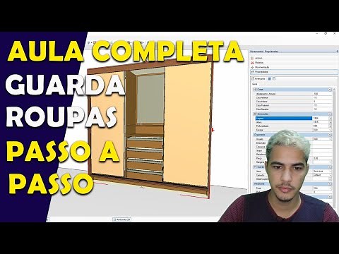 Curso PROMOB Grátis: GUARDA-ROUPA NO PROMOB PASSO A PASSO