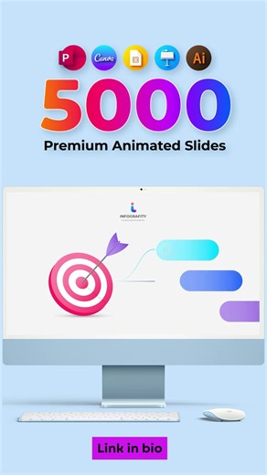Animated Infographic Slide — Editable in PowerPoint & Canva