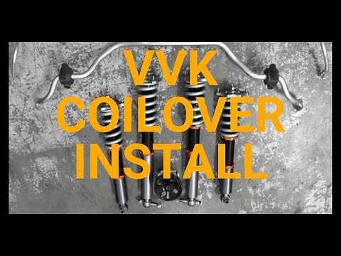 VVK COILOVER INSTALL R230 SL500 SL55 SL600 SL65 AMG SL550 SL63