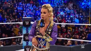 Although The Queen’s revels are interrupted by The Boss, SmackDown Women’s Champion Charlotte Flair declares she will face Shotzi instead in a Championship Contender’s Match. | WWE SmackDown