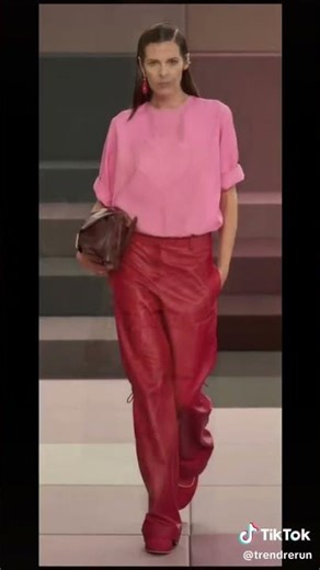 2026 Leather Trends You Can't Miss! #trends2026 #ootdguide #runway #leatherfashion