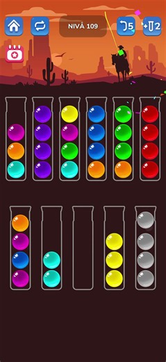 Ball sort puzzle level 109 #ballsortpuzzle