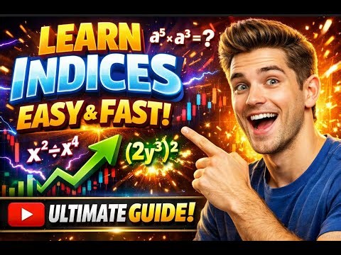 INDICES Made Easy 🔥 | The Trick That Makes Maths Simple