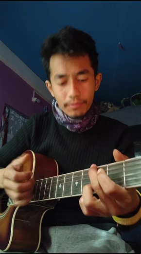 Guitar lesson in Nepali Subu bro #guitar i