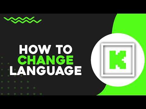 How To Change Language on Kick (Easiest Way)
