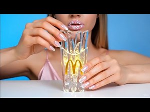 Unlimited ASMR Macdonald Food Testing | Satisfying Asmr AI food
