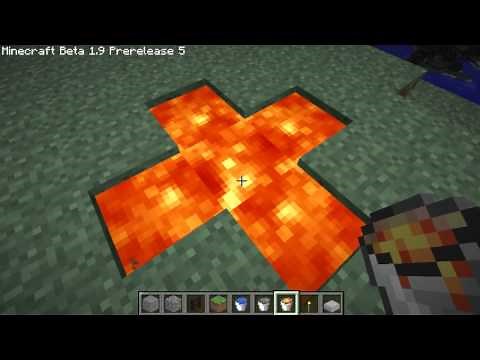 Minecraft: How to Make an Infinite Lava Source | 1.9 Pre-Release 5