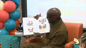 Renovated Matteson school library opens; Real Men Read program returns