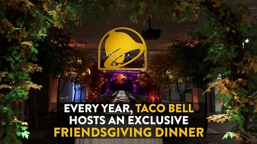 Here’s a peek into Taco Bell’s 6th Annual Friendsgiving… | Taco Bell