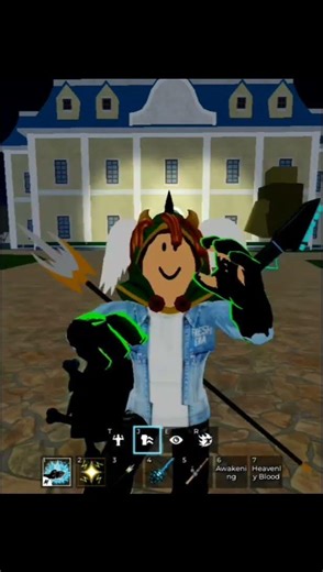 Light And Spikey trident And sharkman karate in Roblox blox fruits!! #robloxnoob #robloxnoob #bloxy