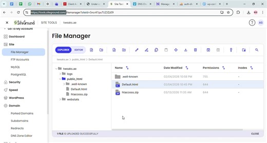 Step-1-Take Backup of public_html all files (From temporary domain's Hosting)