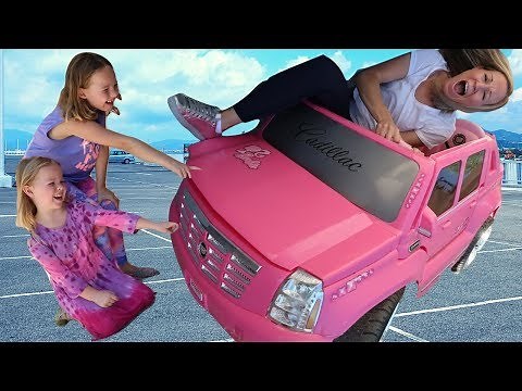 Addy & Maya Run from the Crazy Car Store