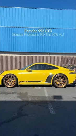 Porsche 992 GT3: Spectra Photosync IRD Tint (30% VLT)