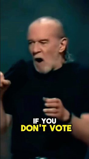 Why George Carlin Was Right About Voting