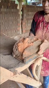 Easy technique to make bricks with mud