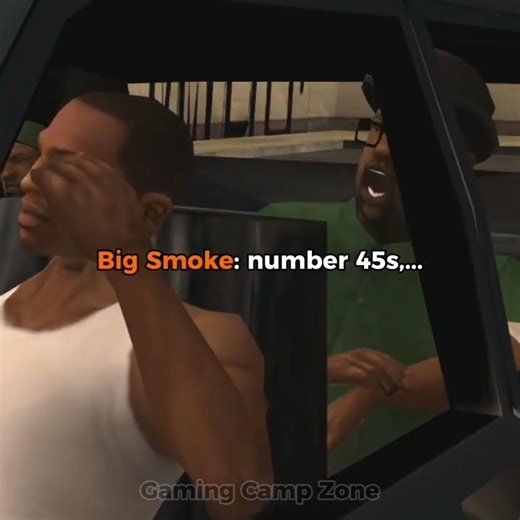 Big Smoke Ordered the WHOLE Menu 😂🔥 | GTA: San Andreas #shorts #bigsmoke #cj