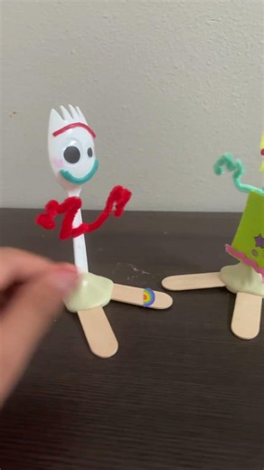 Real life, Forky and knifey he gets married #forky #karenbeverly #toystory #toystory5