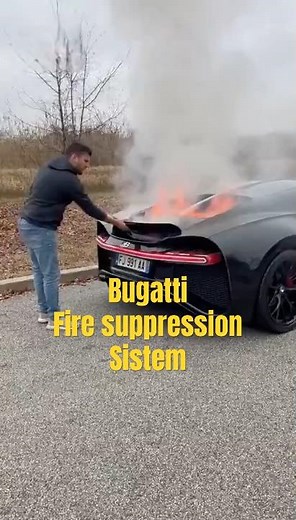 Bugatti on Fire: Auto Fails #automobile #bugatti