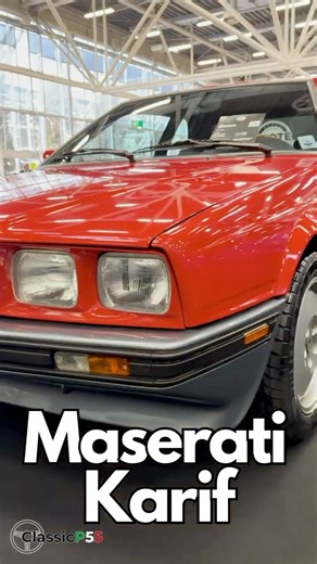 Maserati Karif - Per pochi si ora che allora