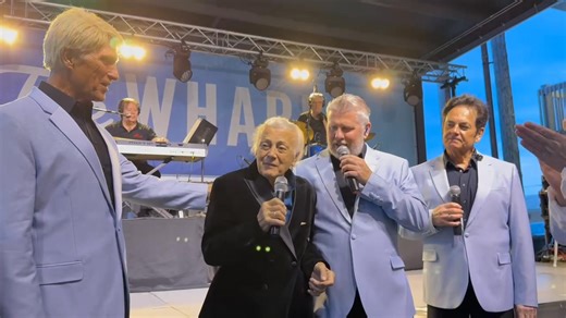 Last night in Manitowoc, WI a most treasured “Letterman” took the stage with us at the conclusion of our performance. It was our distinct honor, privilege and pleasure to once again blend voices with the legend that started this group so many years ago, Mr. Tony Butala. | The Lettermen