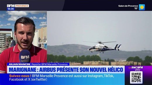 Marignane : Airbus présente son nouvel hélicoptère