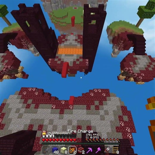 Fireball Fight #minecraft #mushmc