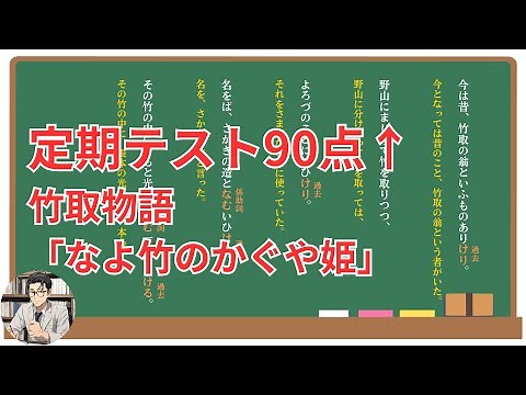 【なよ竹のかぐや姫・かぐや姫のおひたち】(竹取物語)徹底解説！(テスト対策・現代語訳・あらすじ・予想問題)