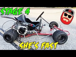 Warrior Race Kart Stage 4 Predator 212 Swap & Top Speed Run