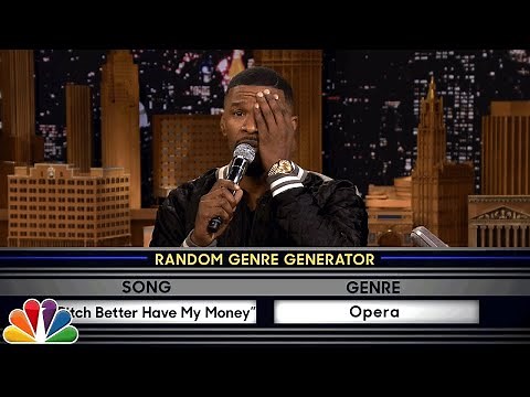 Musical Genre Challenge with Jamie Foxx