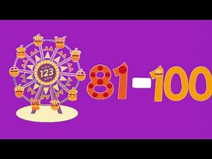 Endless Learning Academy Explore Counting Walkthrough Numbers 81-100
