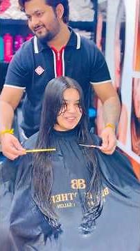 😱Long to short 🐺wolfCut”💇🏻‍♀️#haircut #wolfcut #shorts #hairstyle #trending #shorts #hair #viral