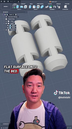 Origami Techniques for Easy 3D Print Assembly