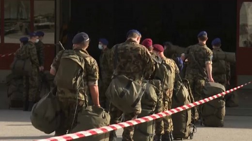 En Suisse, le service militaire commence à domicile pour une partie des recrues