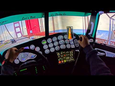 WE FINALLY REACH CALIFORNIA 🌉 1606 miles 💥 C15 6NZ 500HP | Golden Gate Delivery Pt.2