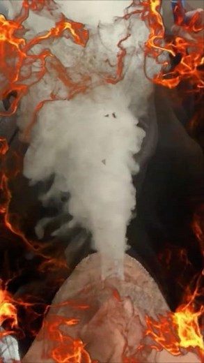 Perfect Vape Slow Motion 💨 | Ultra Clean Cloud Control #shorts