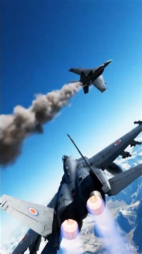 Cinematic 3D Fighter Jet Flight ✈️🔥 #shorts #war