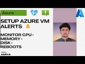 Setup alerts for CPU, Memory, Disk & VM Reboots Monitoring (Windows +Linux) | Single/few VMs