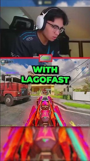 No Lag. Just Wins. Try LagoFast FREE with Code “Sisco”! #codm #shorts