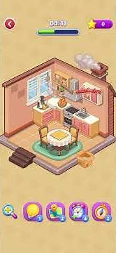 Stylish Room – Level 4 Walkthrough (Perfect) | Pink Kitchen 🍽️